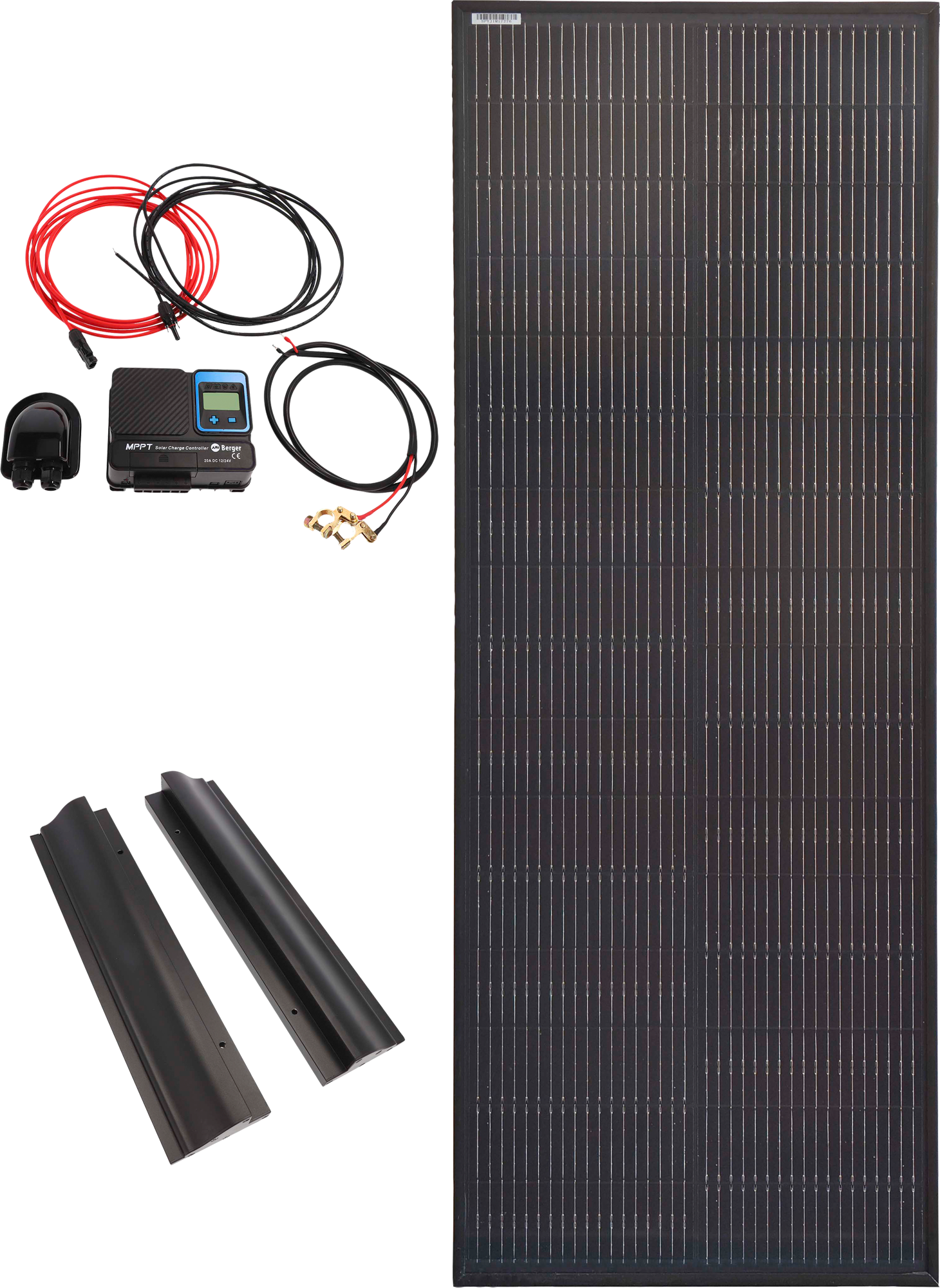 Berger Komplettanlage Deluxe Solarpanel Set 100 W