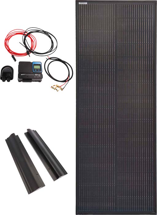 Berger Komplettanlage Deluxe Solarpanel Set 100
