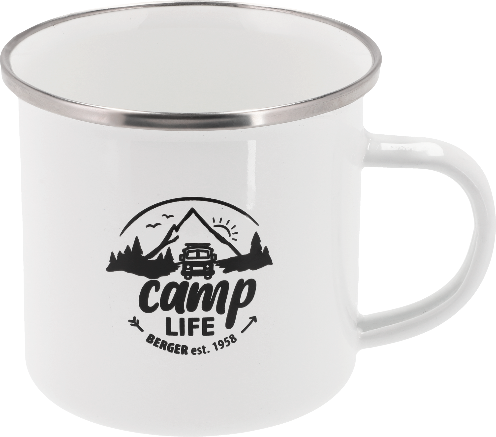 Camplife Emaille Becher 350 ml