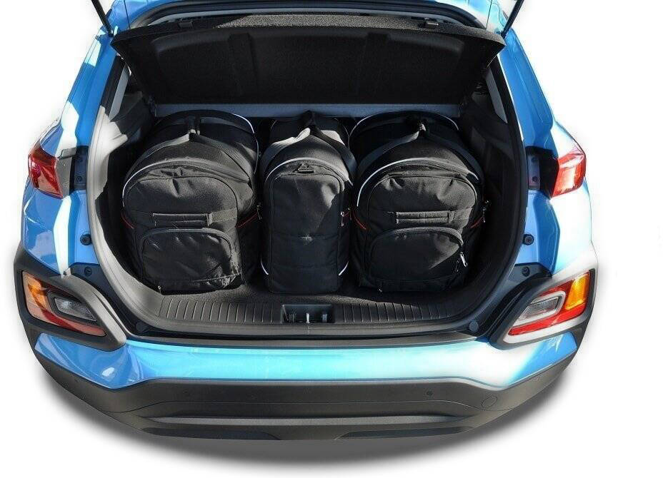 KJUST 3-teiliges Kofferraumtaschen-Set für Hyundai Kona 2017–2022 - Organizer und Taschen