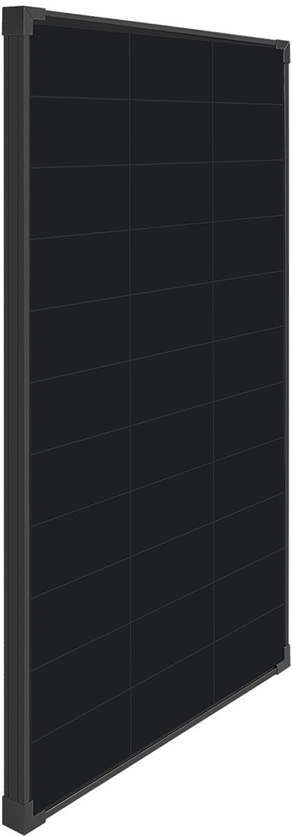Ective BSP 100 Black Slim Solarmodul Monokristallin 100