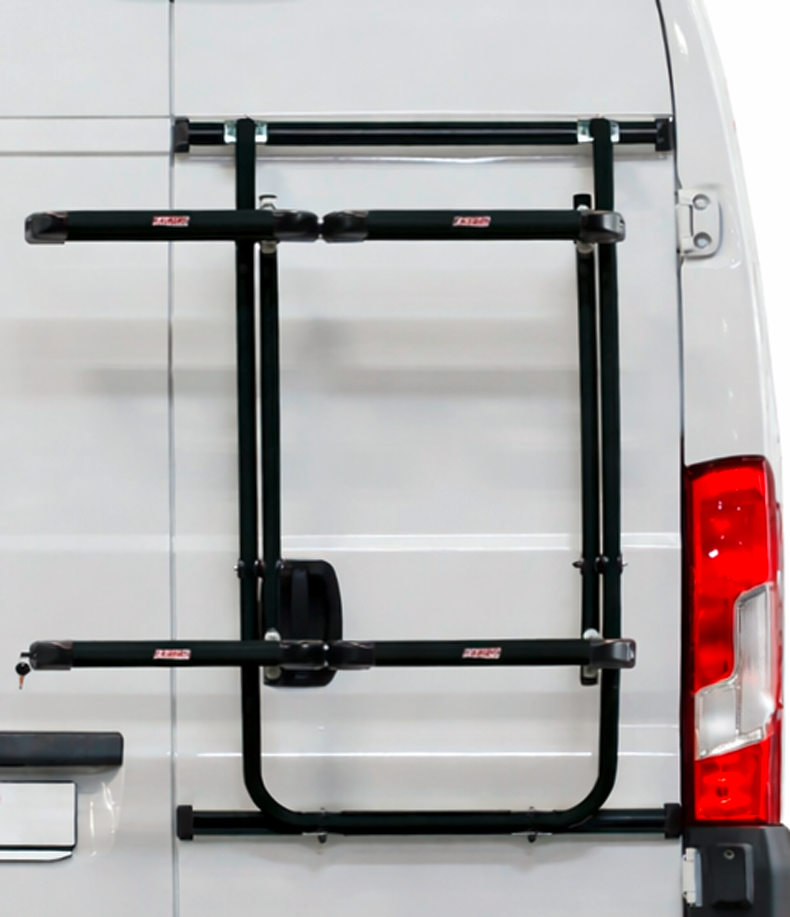 Fabbri Van Double-Door Ski Heckträger für 6 Paar Ski / 4 Snowboards