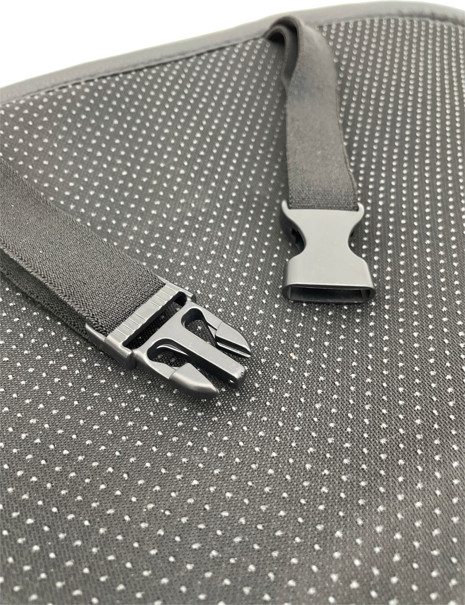 HP Autozubehör 19163 Sitzauflage Premium Sitzauflage Kunstleder Schwarz Fahrersitz, Beifahrersitz