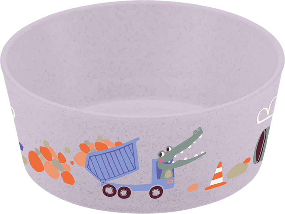 Koziol Connect Bowl Schale 400 ml organic grey trucks - Schüsseln & Schalen