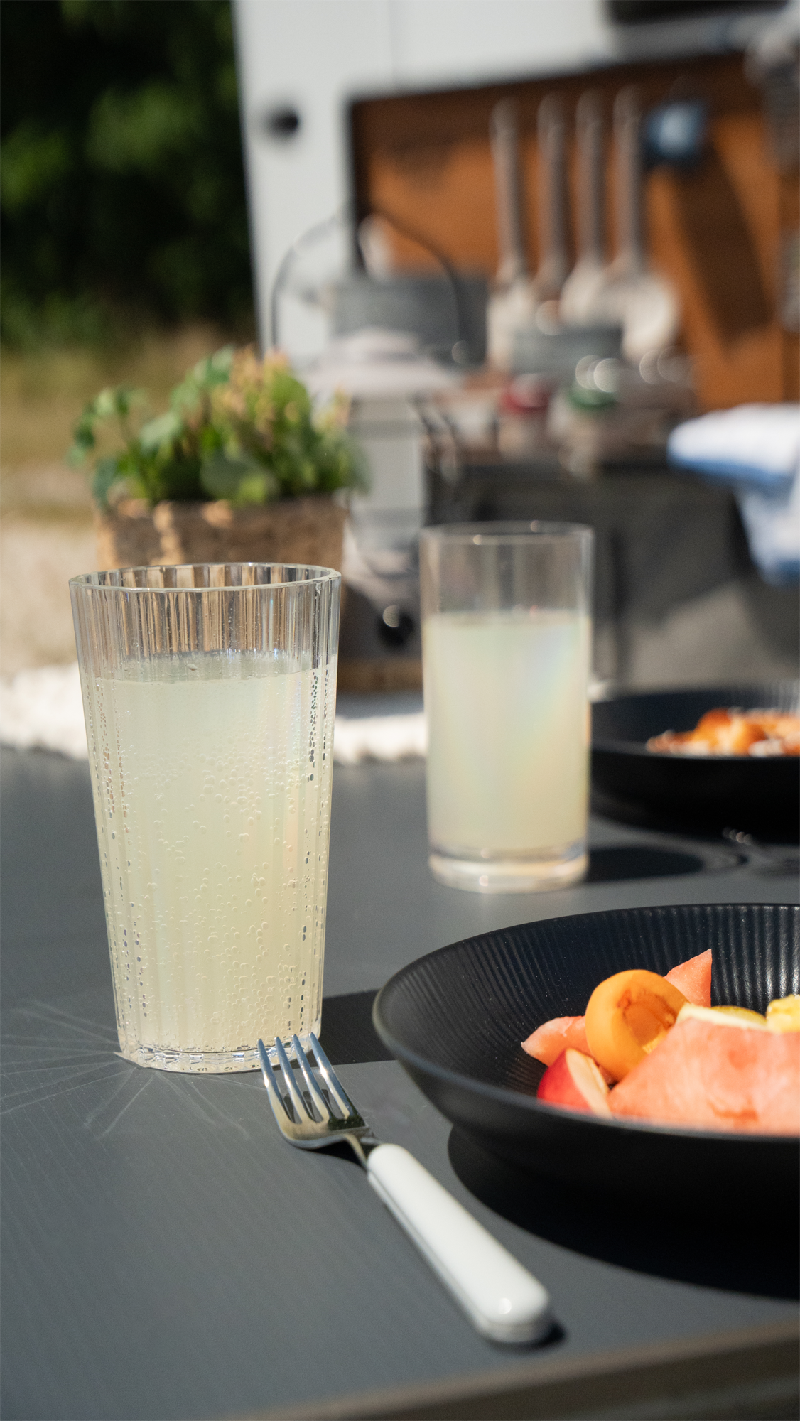 Berger Stripes Acryl Trinkgläser 410 ml (2er Set)