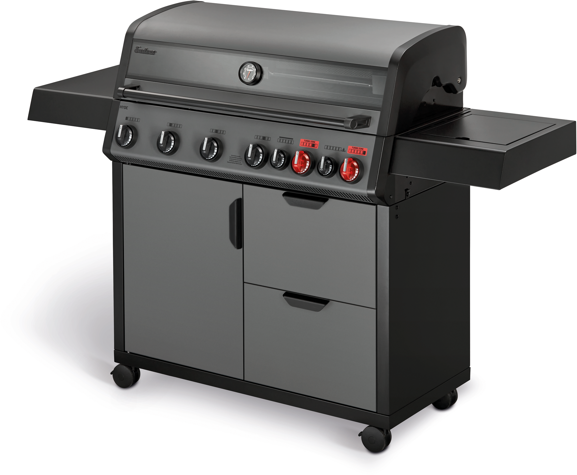 Enders Hyde 6 SIKR Turbo II Gasgrill 50 mbar - Gasgrills
