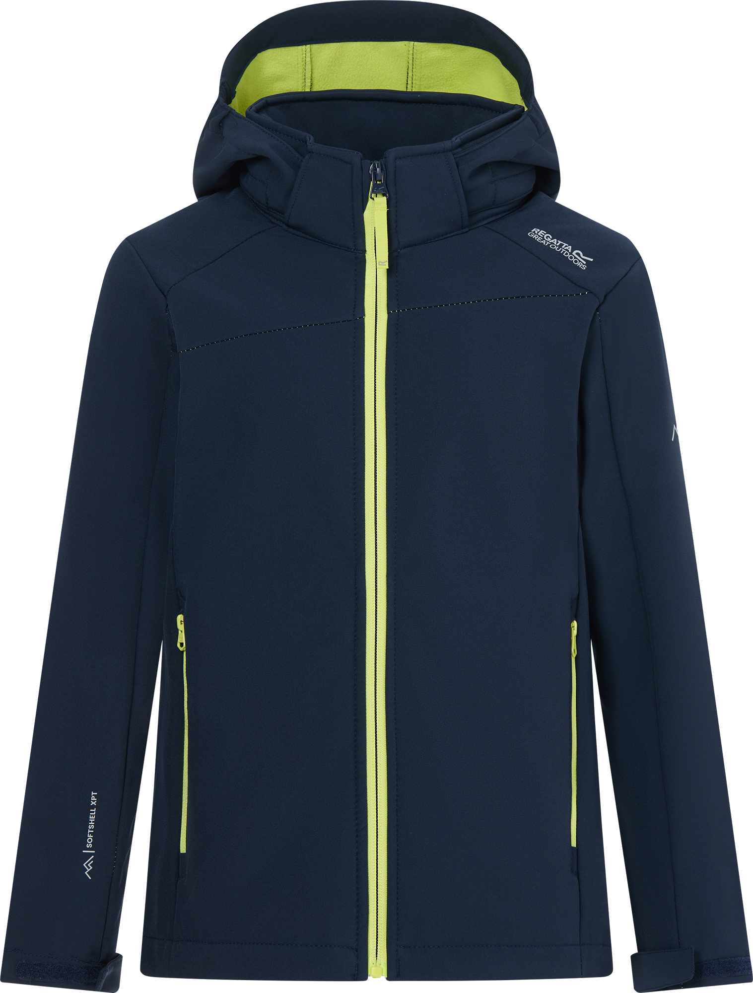 Regatta Haydenbury Kinder Softshelljacke dunkelblau 176 - Kinderjacken
