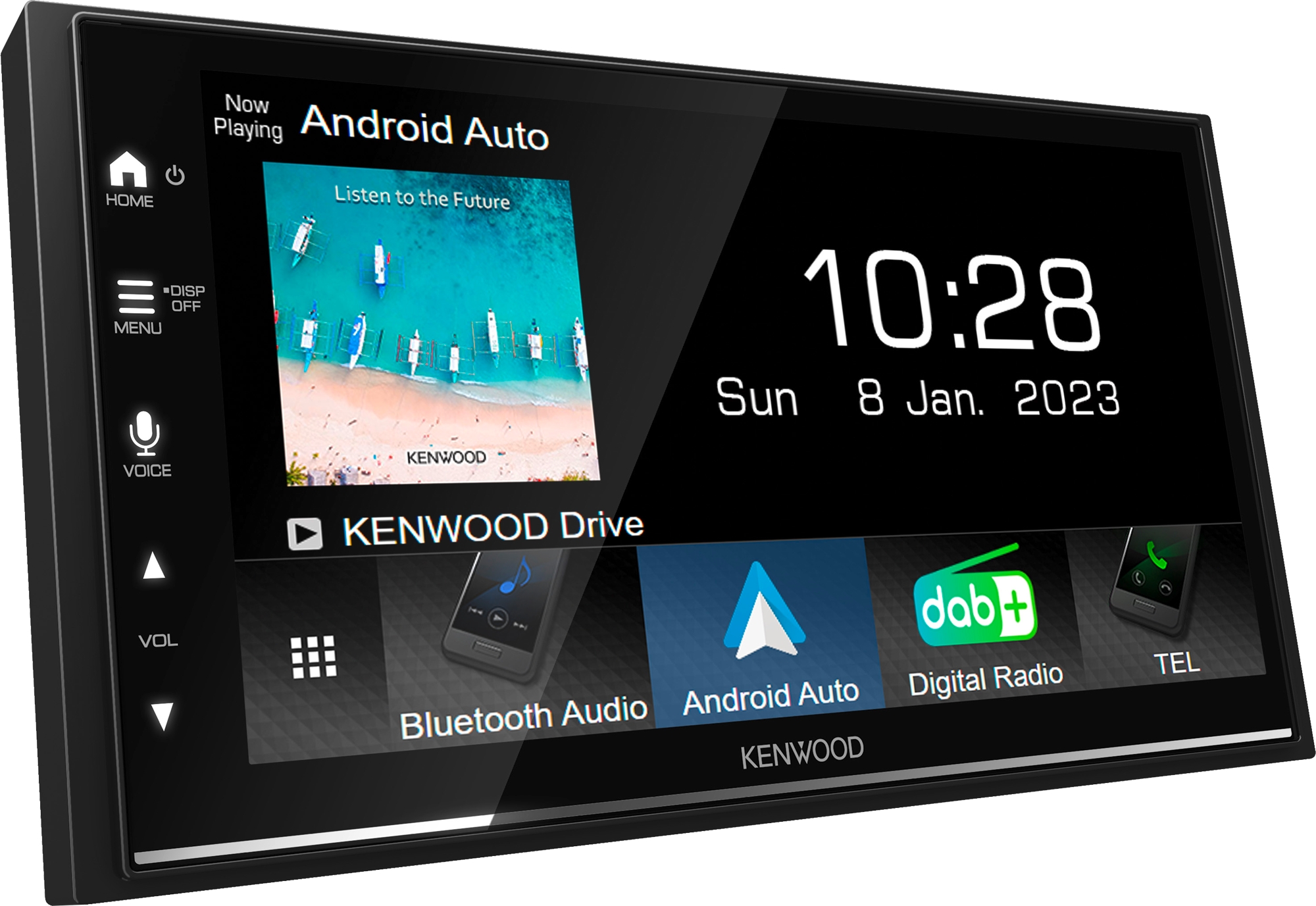 Kenwood Moniceiver DMX7722DABCamper 6,8