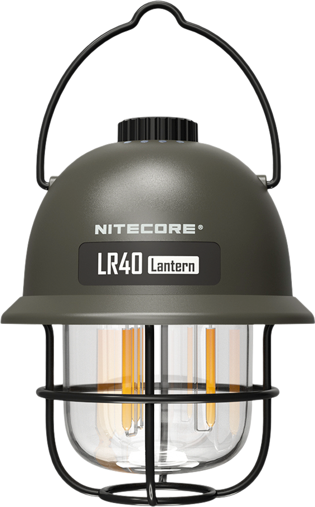 Nitecore Campingleuchte LR 40 Powerbank olive | 06952506407491