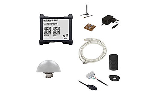 Kathrein CAR 4G LTE WLAN Router Set mit Dual-SIM Funktion und Außenantenne