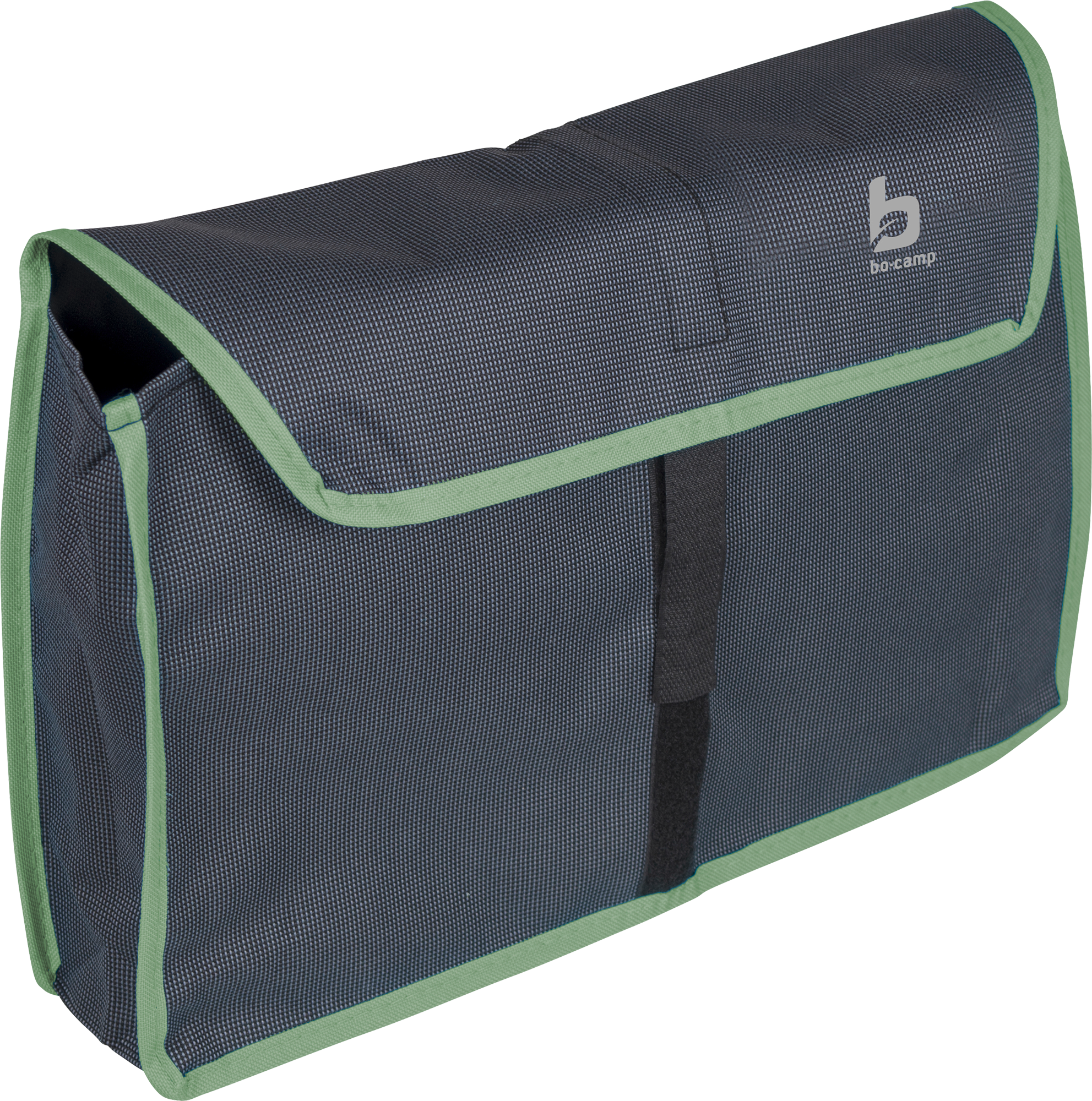 Bo-Camp Aufbewahrungstasche für Heringe und Sturmbänder 40 x 25 x 9 cm anthrazit - Packsäcke und Packtaschen