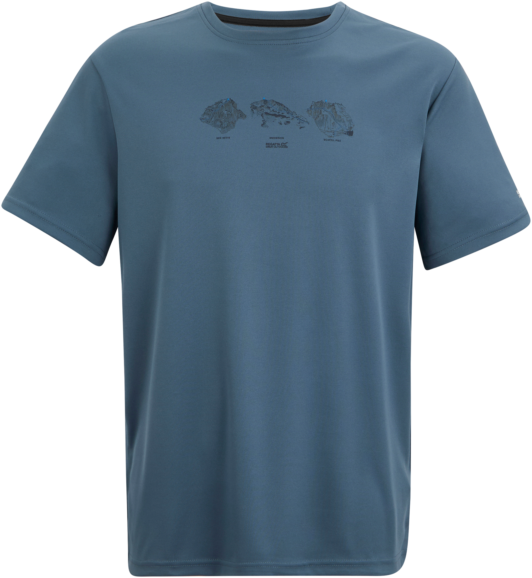 Regatta Fingal Herren Funktionsshirt mit Grafikprint