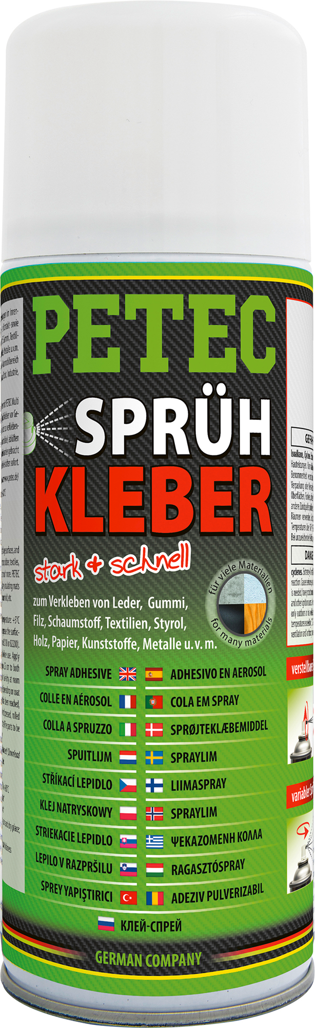 Petec Sprühkleber Kontaktklebstoff 400