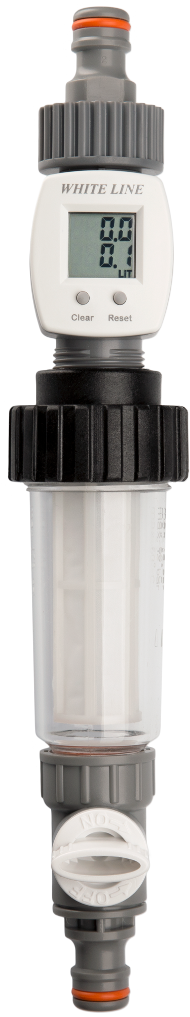 TW-DES Comfort Befüllfilter 1/2 Zoll inklusive Wasseruhr mit Absperrhahn und Feinfilter für Wassertanks - Adapter & Anschlüsse