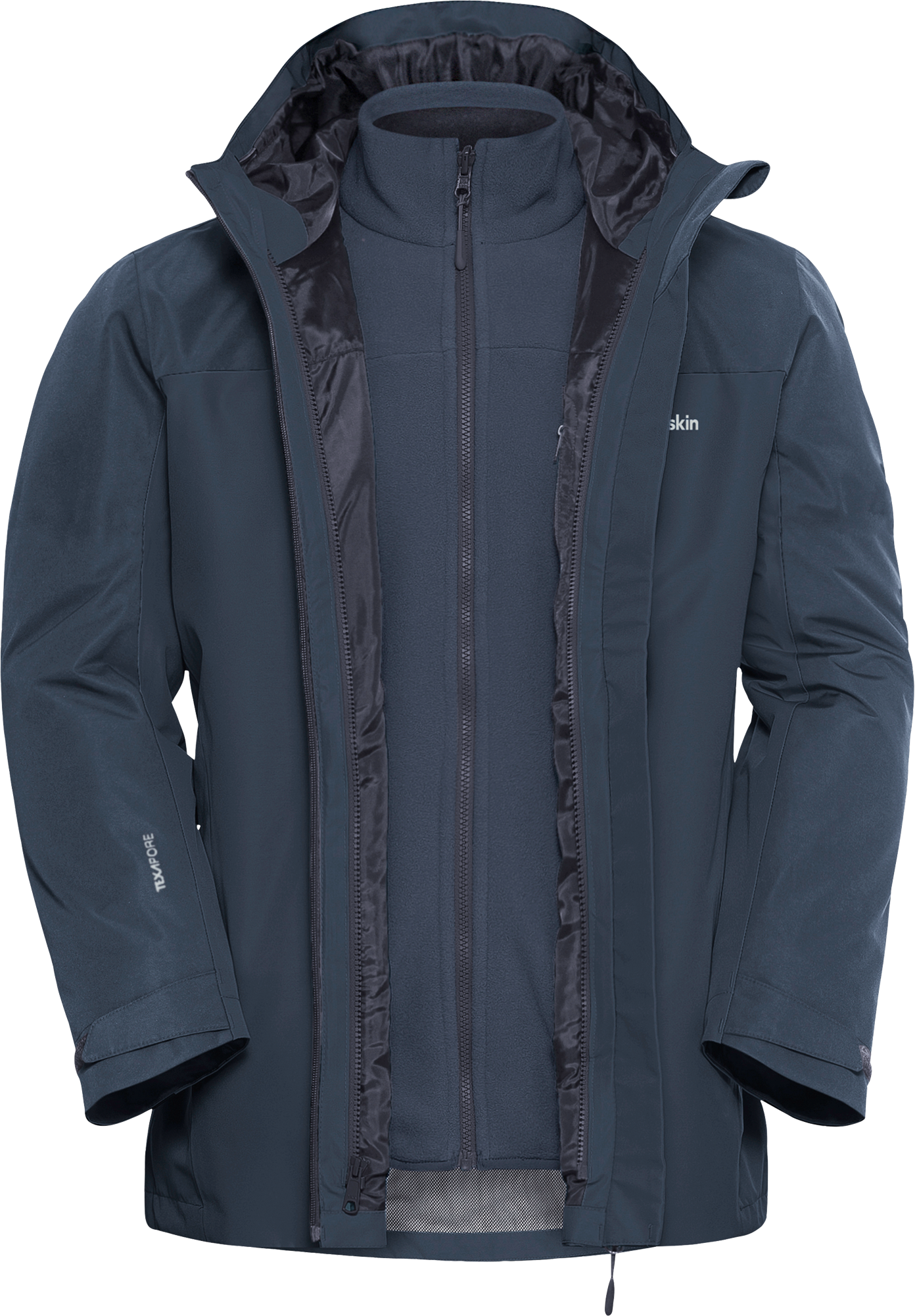 Jack Wolfskin Taubenberg 3 in 1 Herren Jacke