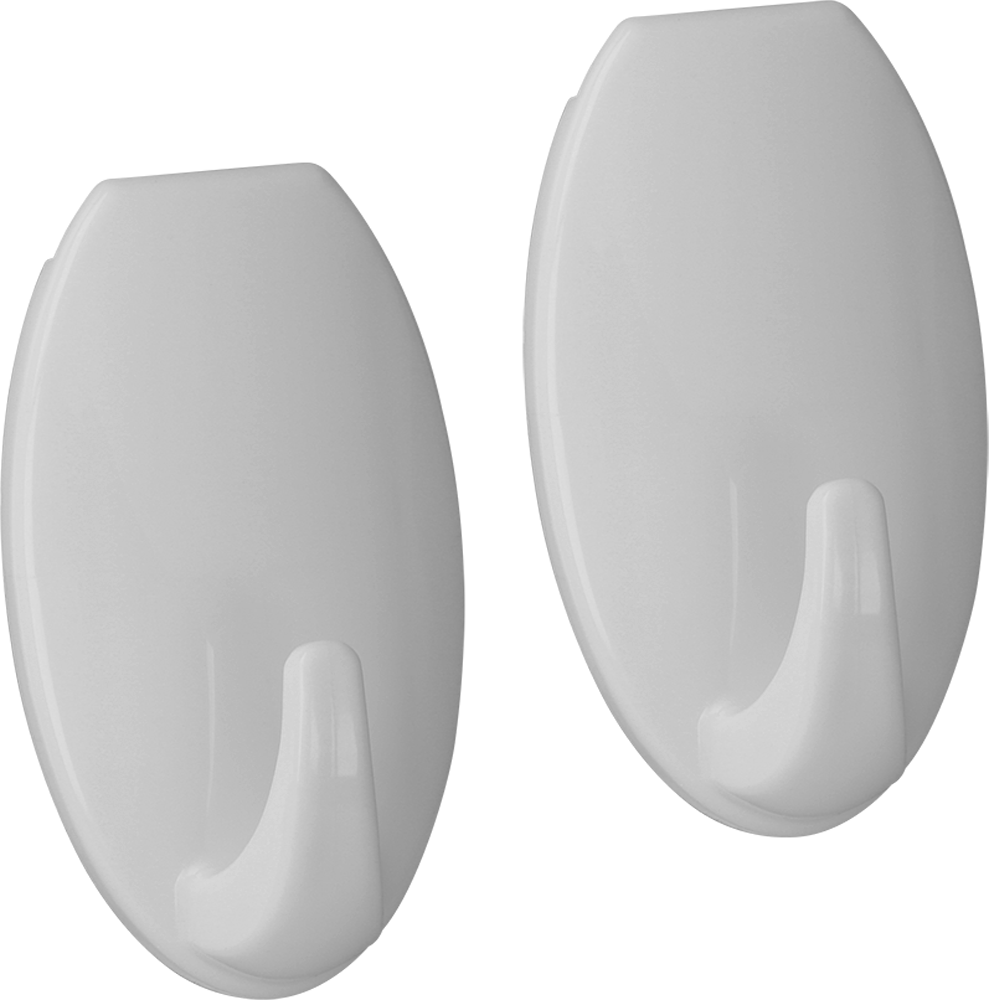 Metaltex pullCLEAN Klebehaken oval 2er Set