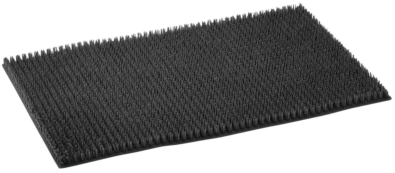 Arisol Kunstrasenplatte 40 x 60 cm schwarz - Vorzeltteppich & Zeltboden