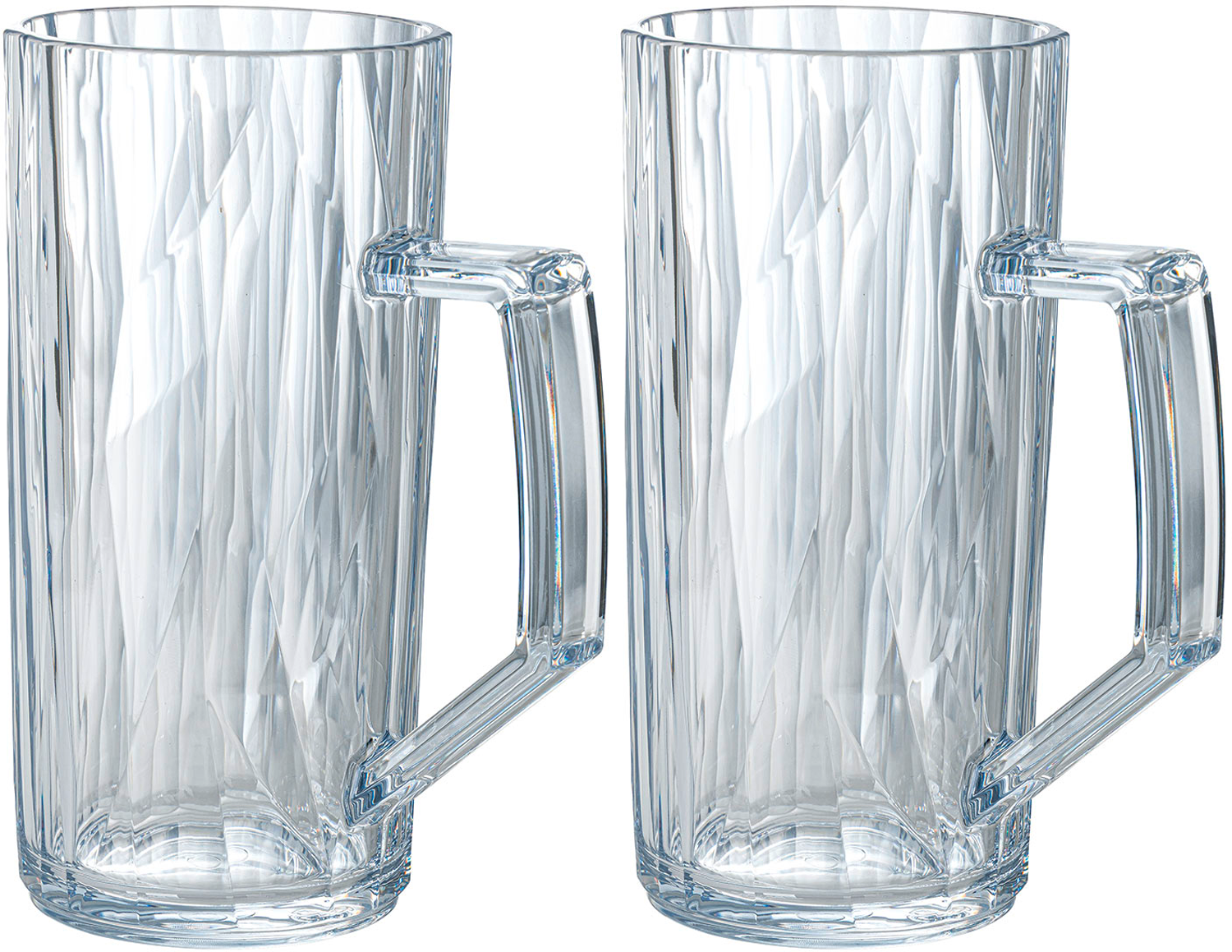 Koziol Superglas CLUB No. 26 2er Set 500 ml crystal