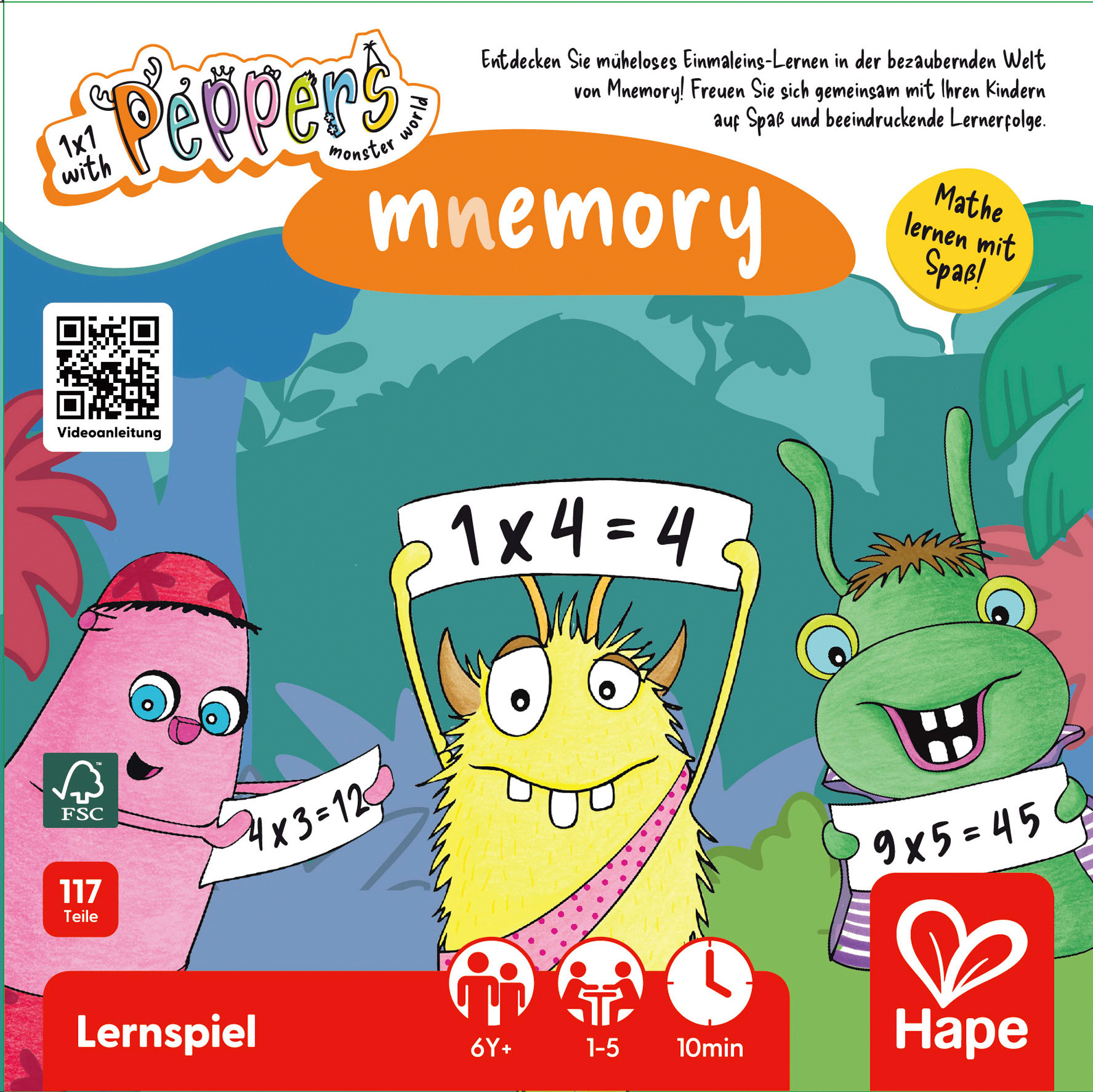 Mnemory Mathespiel