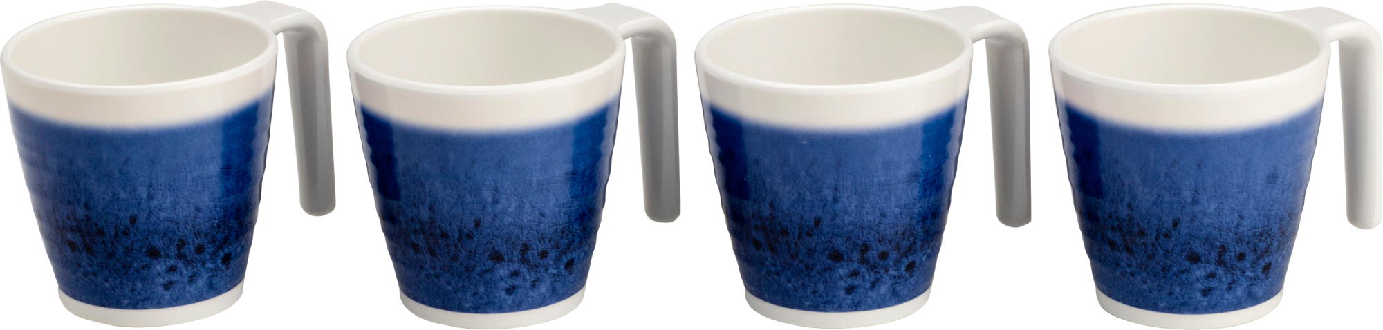 Flamefield Stacking Mug Becher 4er Set 350 ml
