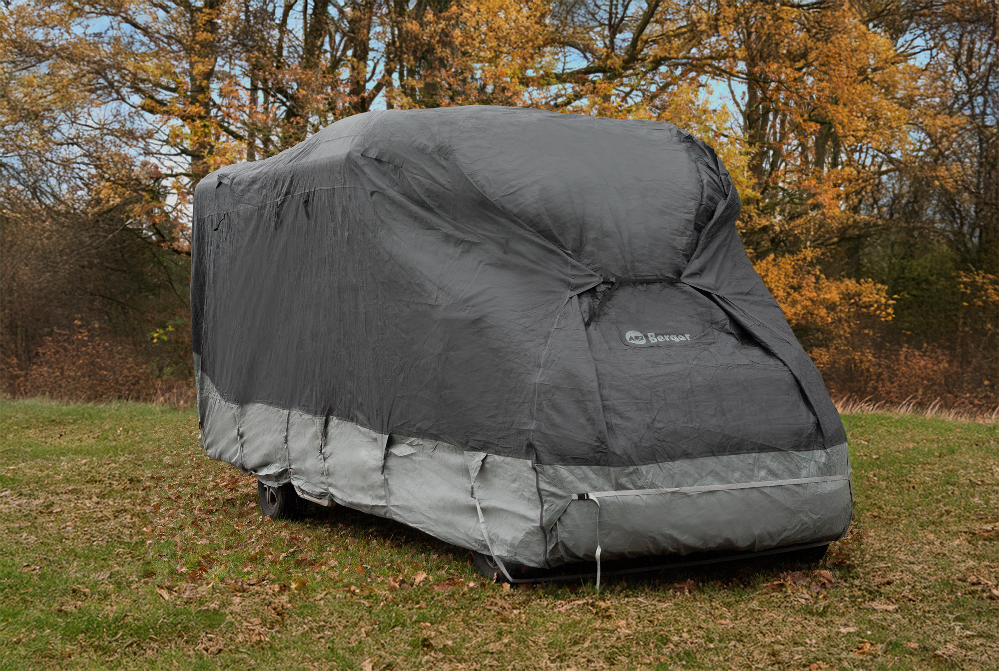 Berger StrongProtect Plus Schutzhülle für Wohnmobil, Kastenwagen & Van 750 - 800 cm