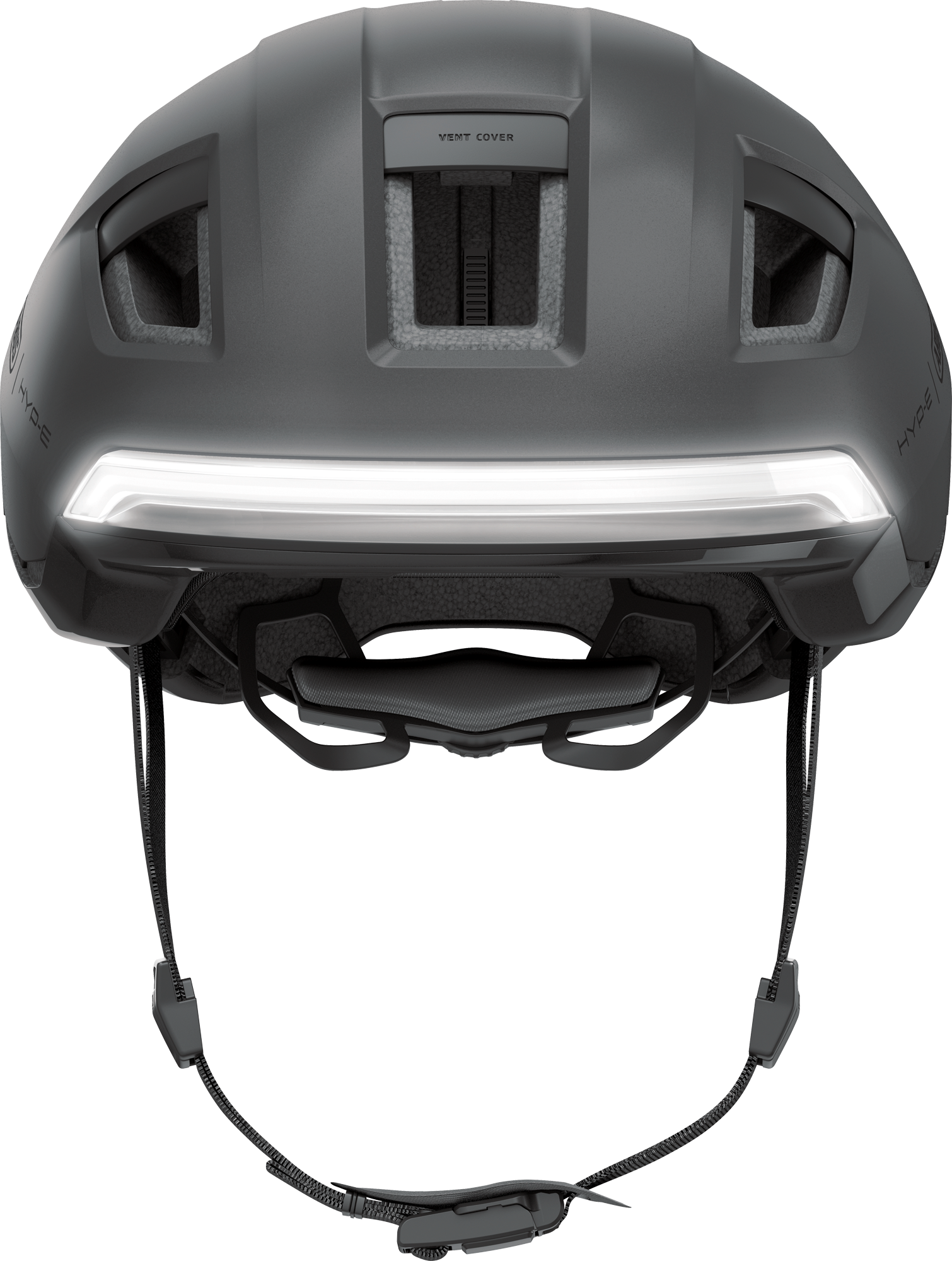 Abus HYP-E Volcano Titan Fahrradhelm mit Fernbedienung