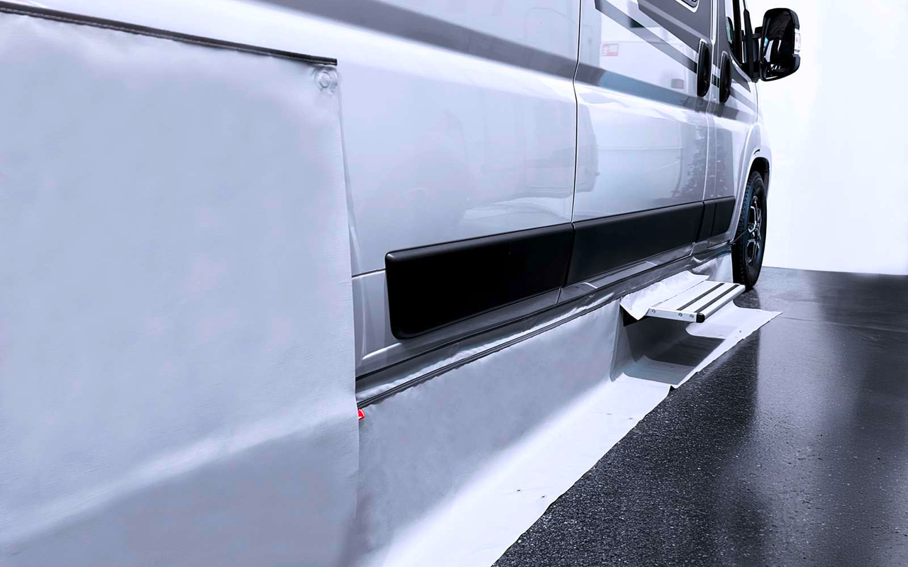 Isabella Campervan Windblende und