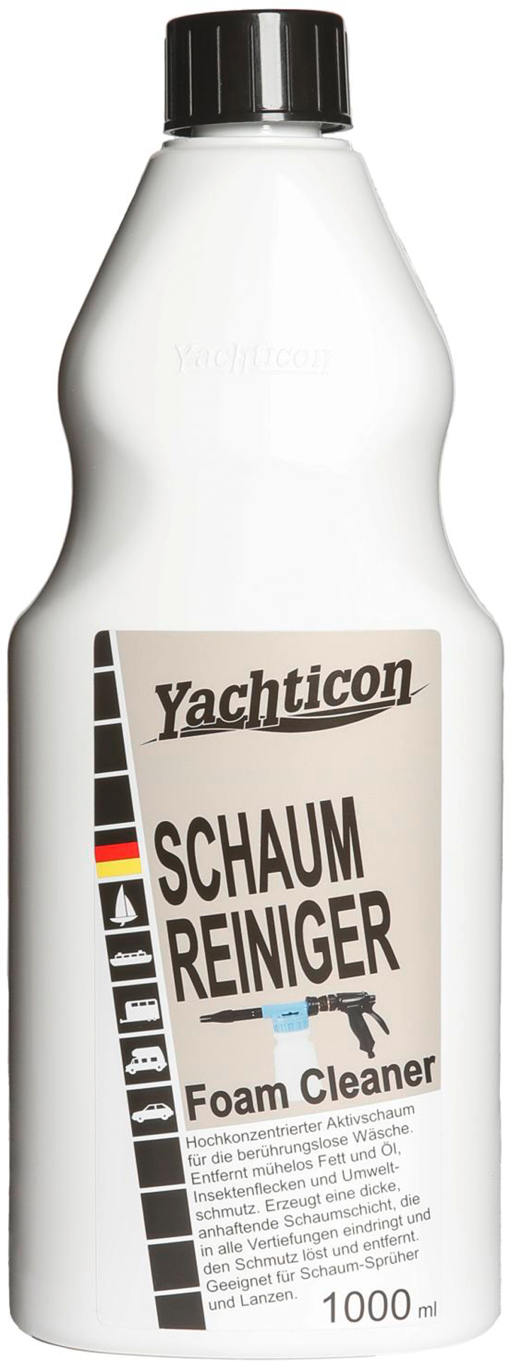 Yachticon Schaumreiniger für Fahrzeuge 1