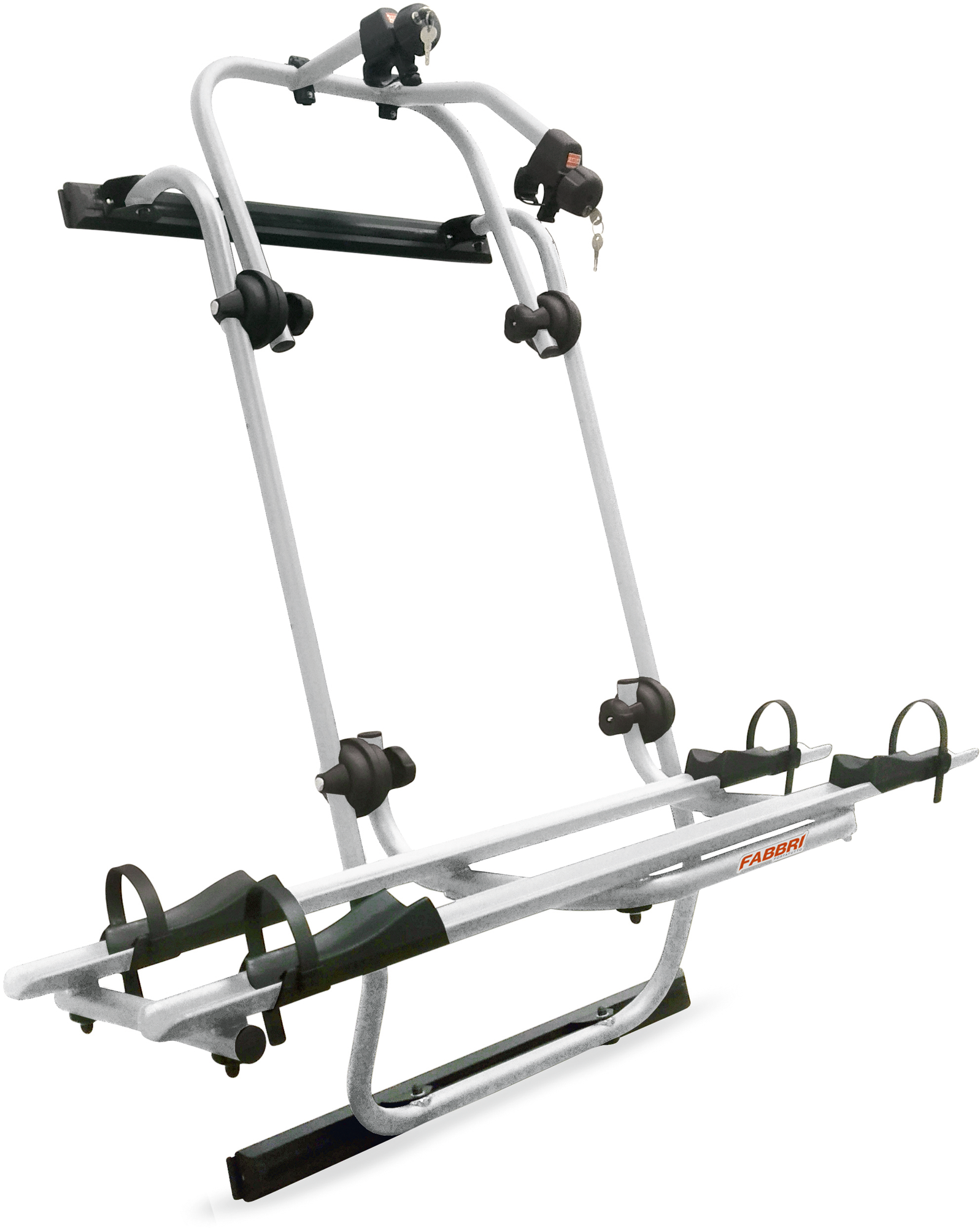Fabbri Bici OK Doppia Porta Ducato/Jumper/Boxer Fahrradträger Heckmontage für 2 Fahrräder Aluminium - Heck-Fahrradträger von Fabbri Portatutto
