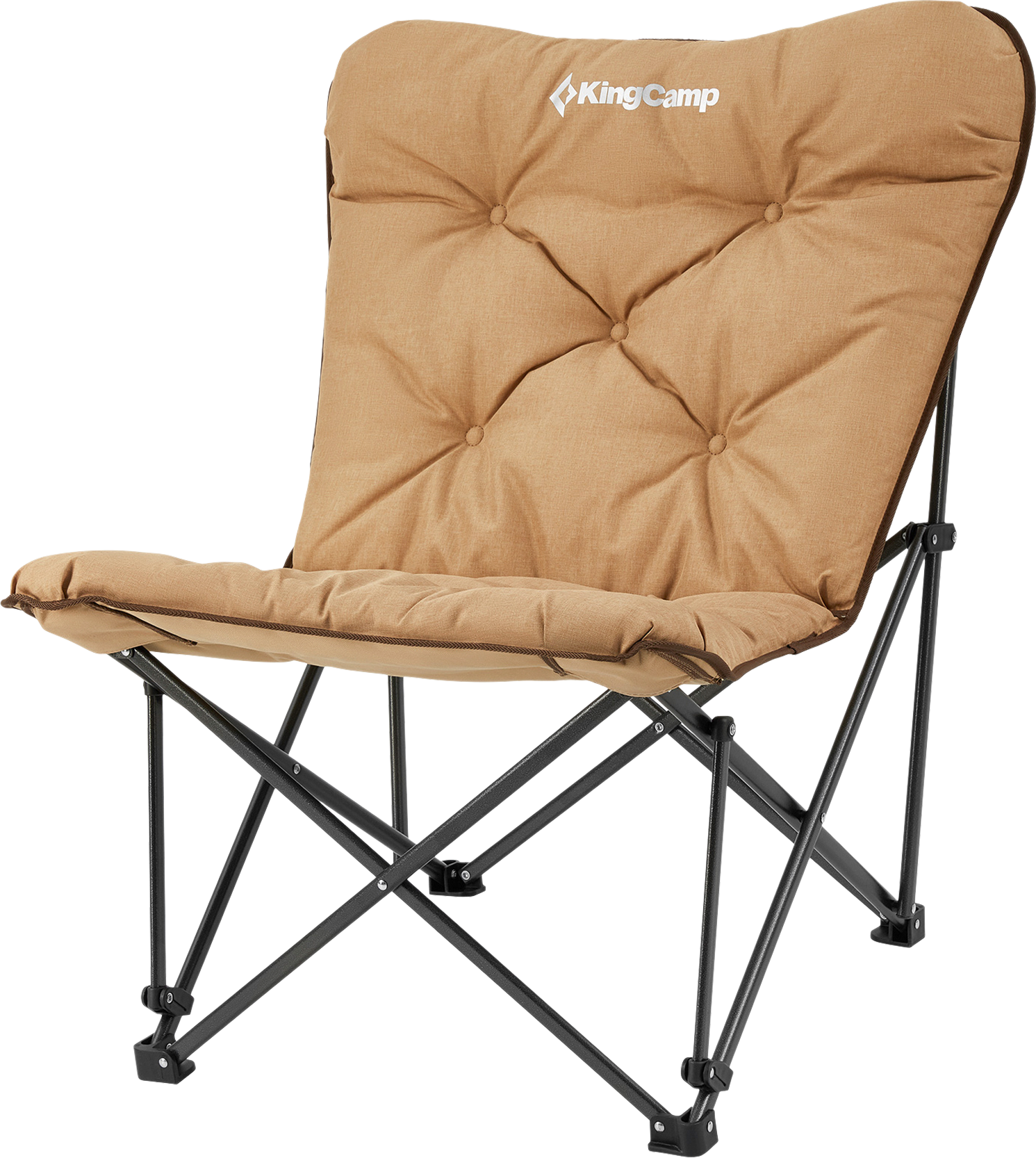 KingCamp Lindon Relax bequemer Lounge Chair beige - Faltstühle