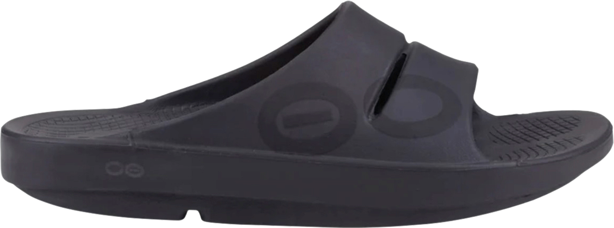 Oofos Ooahh Sandale schwarz | 00848282002493