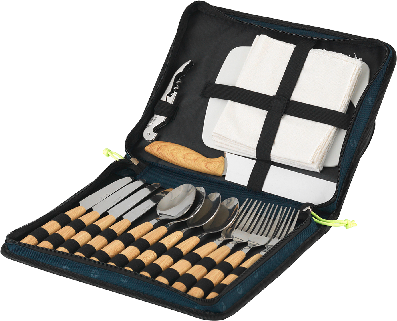 Outwell Morella Picnic Besteckset 19-teilig mit kompakter