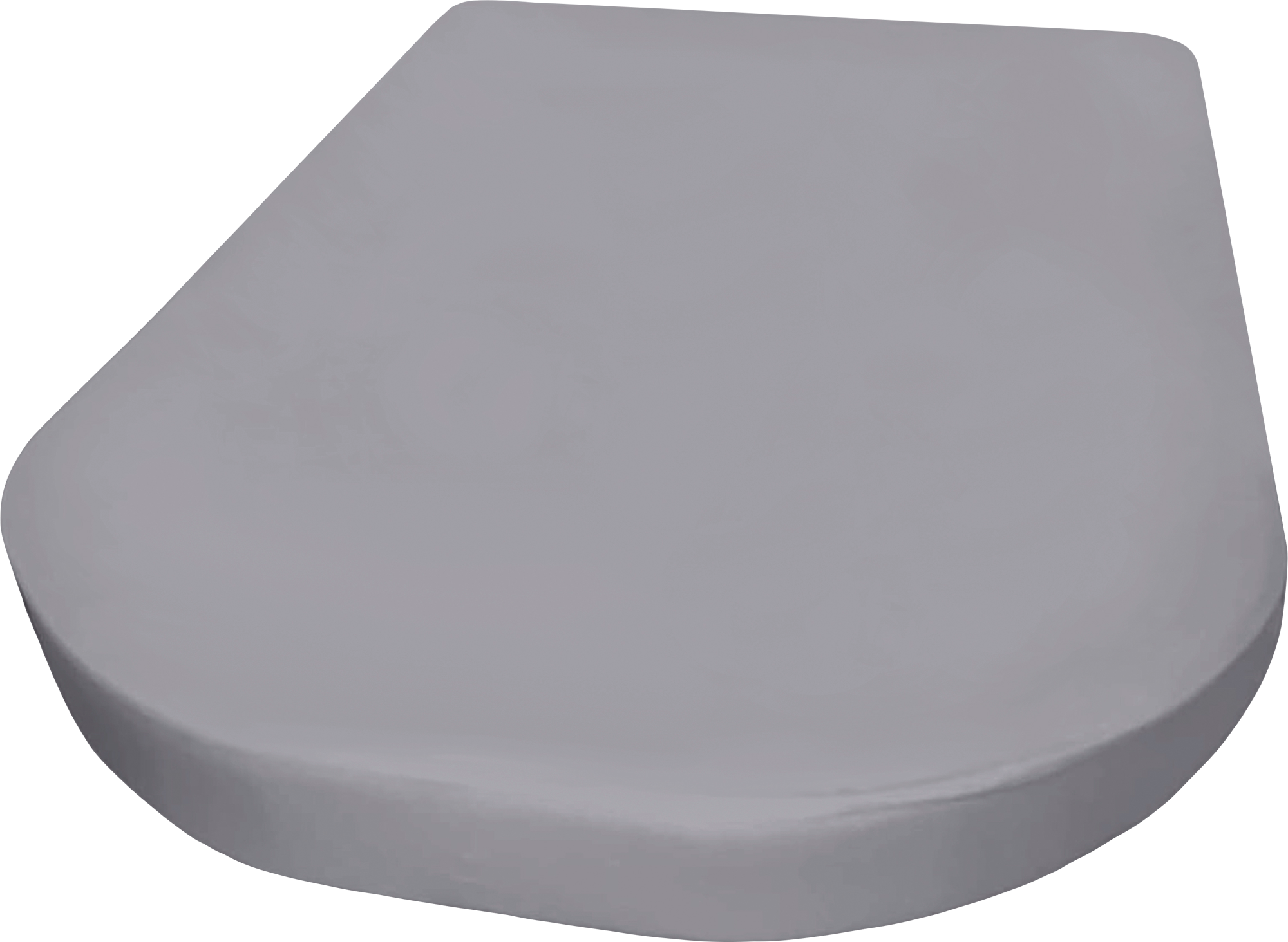 Primera Travel Mako-Feinjersey Spannbetttuch für Campingmatratzen aus Baumwolle Granit Queen Bed - Spannbetttücher & Bettwäsche von Hahn