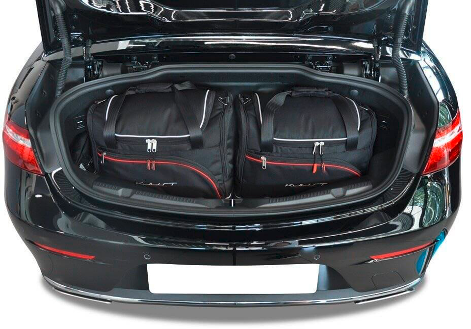 KJUST 4-teiliges Kofferraumtaschen-Set für Mercedes-Benz E-Klasse Cabriolet A238 ab 2017 - Organizer und Taschen
