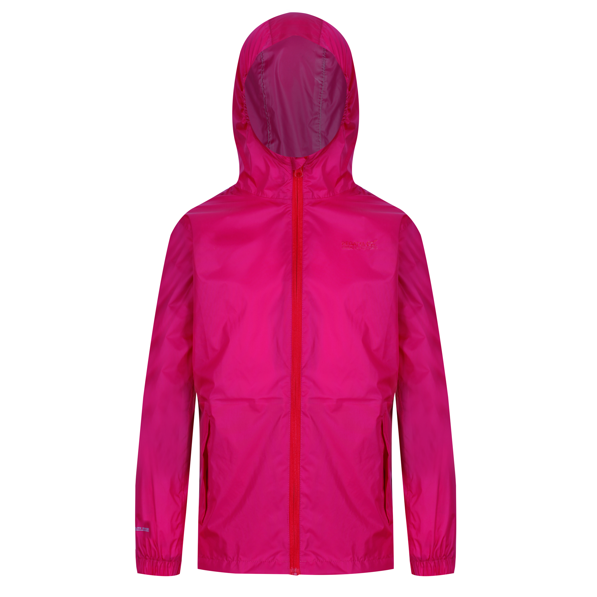 Regatta Pack-It III Kinder Regenjacke pink 116 - Kinderjacken