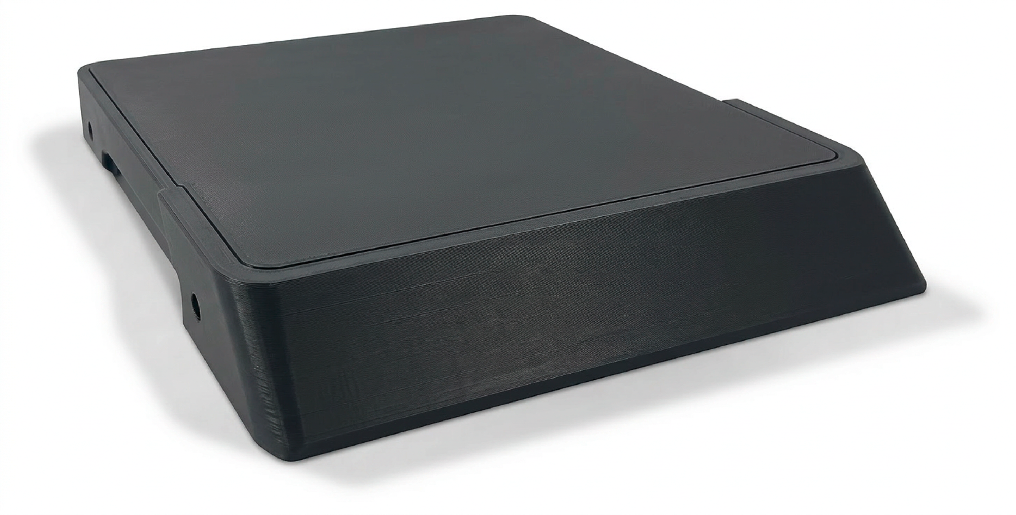 Selfsat Flat Mount closed für Starlink Mini mit Windabweiser schwarz - Antennen- und Router-Zubehör