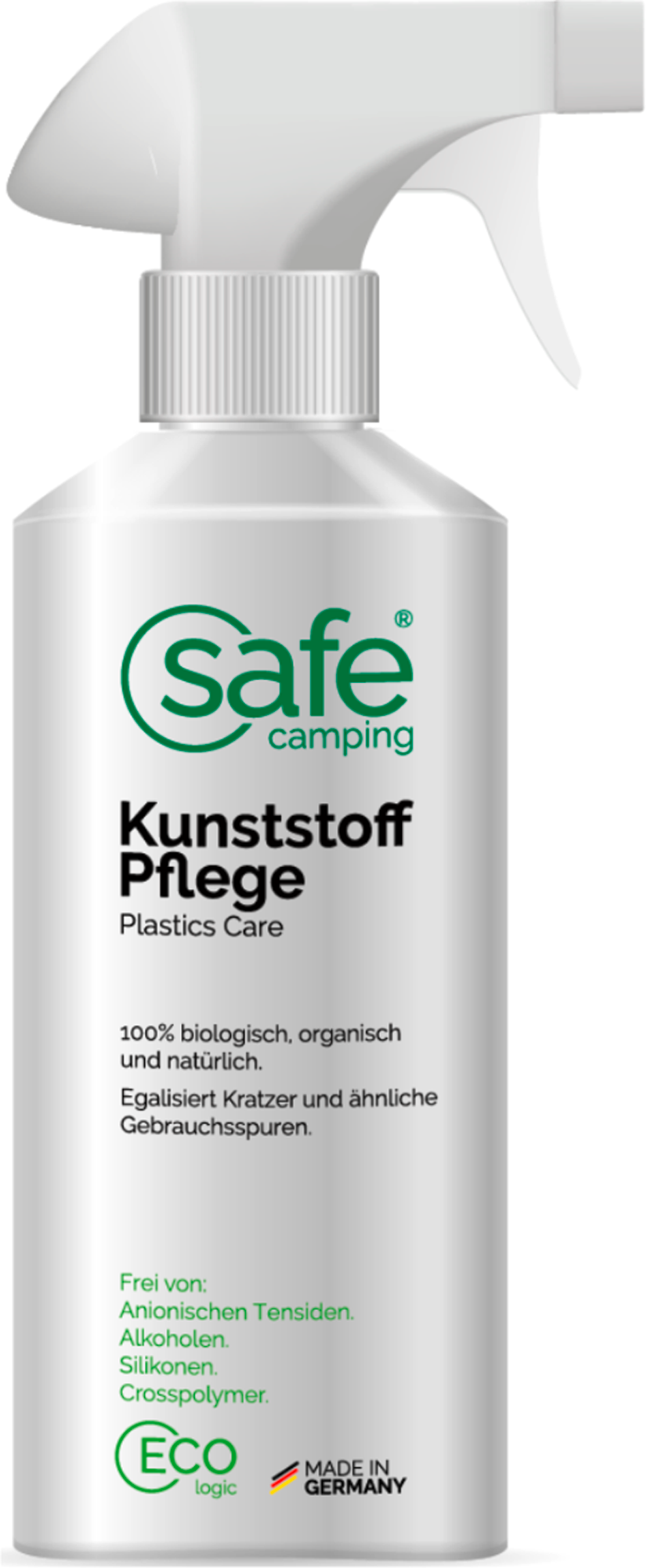 Safe Camping Kunststoff-Pflege Kunststoffpflegemittel seidenmatt und klebefrei 500