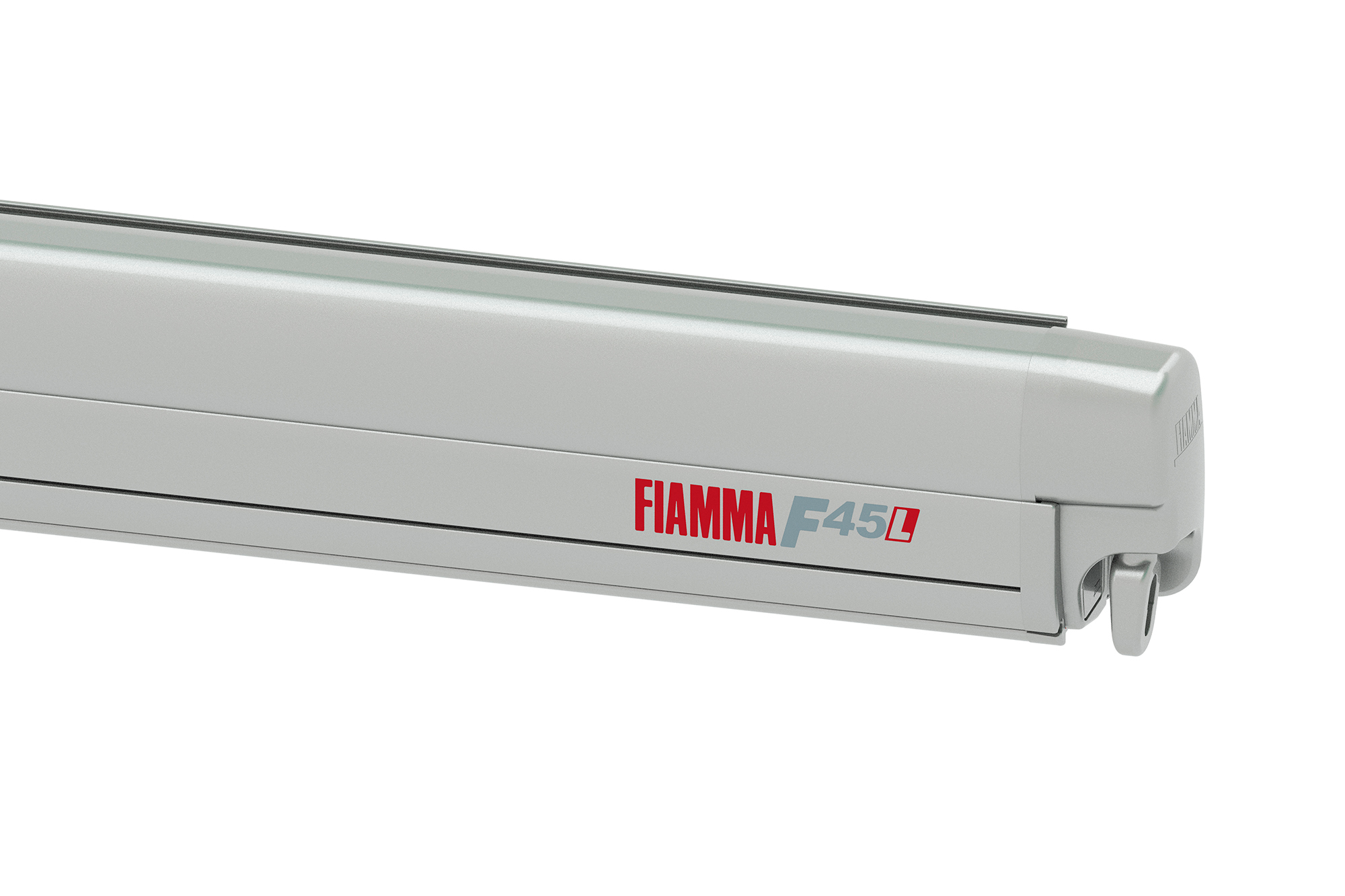 Fiamma F45L 500 Markise Gehäusefarbe Titanium Tuchfarbe Royal Grey 500 cm