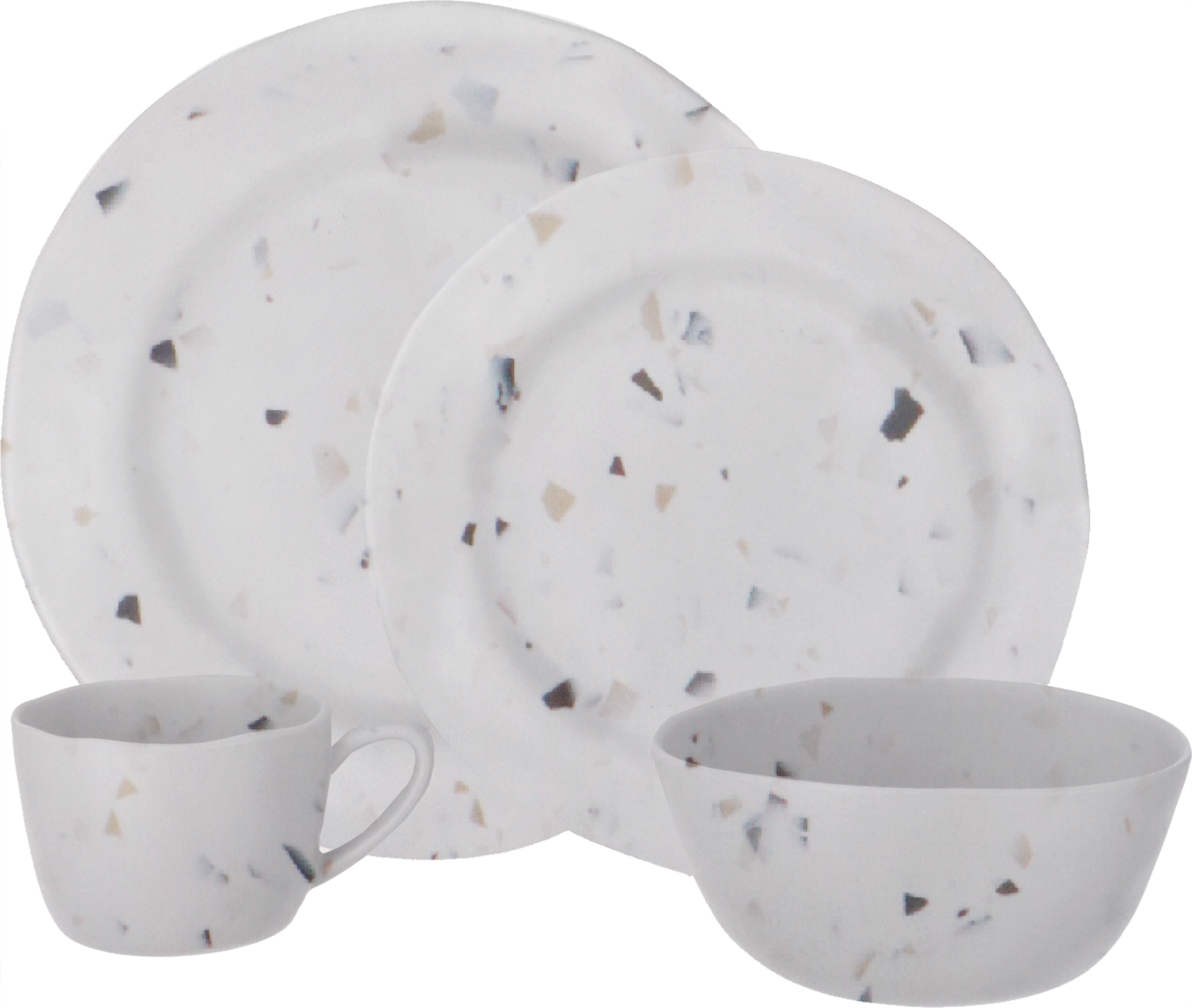 Travellife Soria Melamin Geschirr-Set 16 teilig