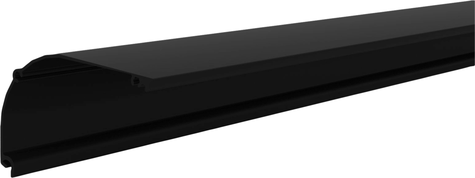 Fiamma Gehäusedeckel für Markise F80s 370 - Farbe Deep Black Fiamma Ersatzteilnummer