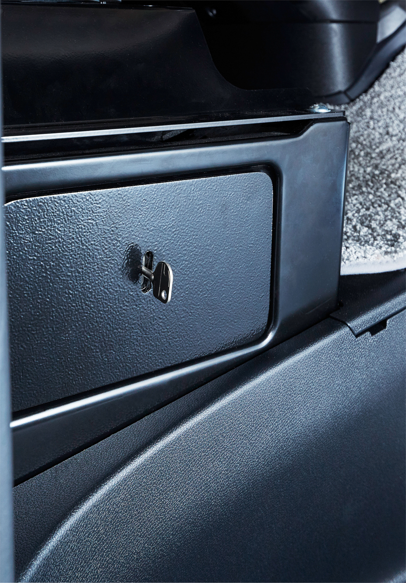 Mobil-Safe Sitzkonsolen-Safe / Wertfach mit Kasten für Mercedes