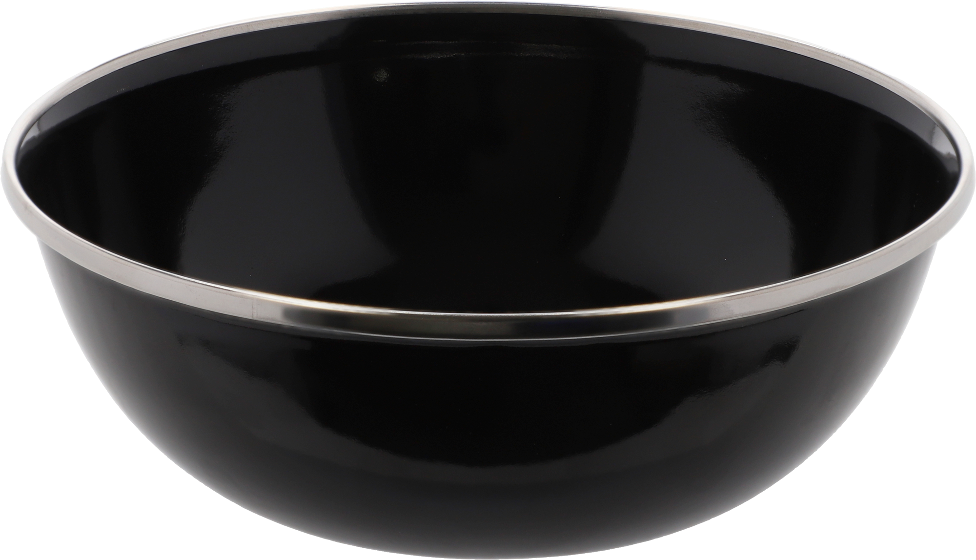 Camplife Emaille Schale 500 ml schwarz - Schüsseln & Schalen