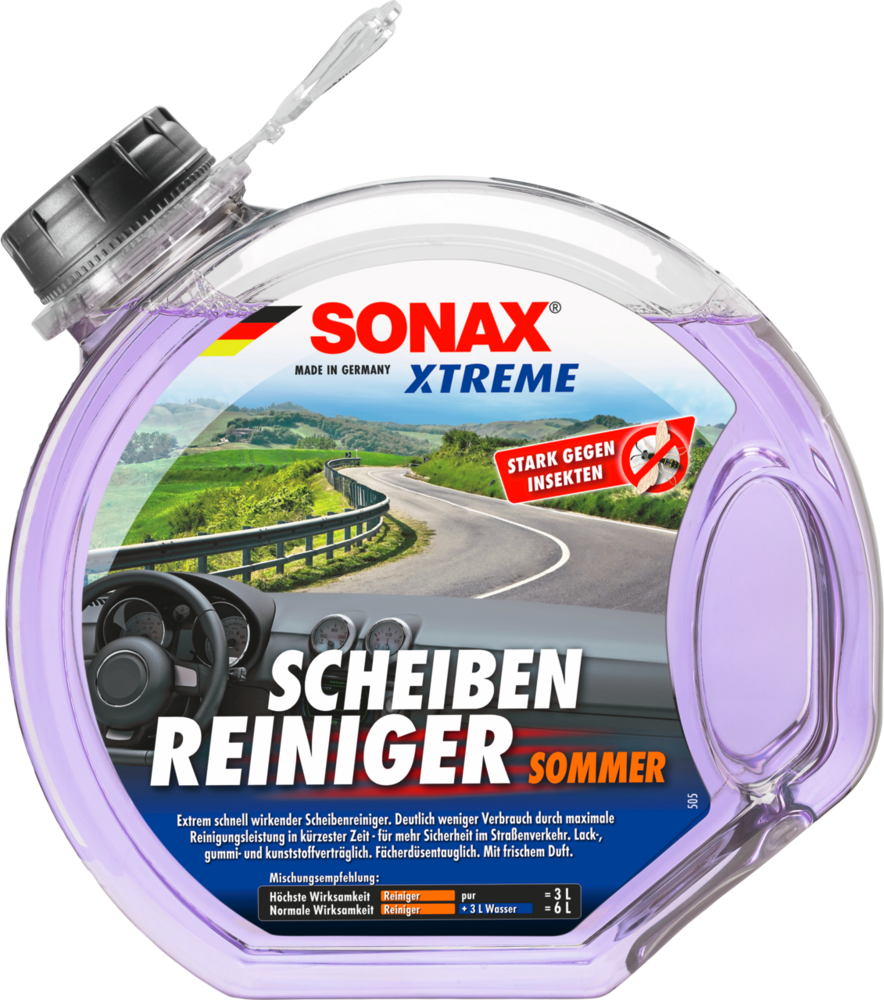 Sonax Xtreme Scheibenreiniger Sommer gebrauchsfertig 3