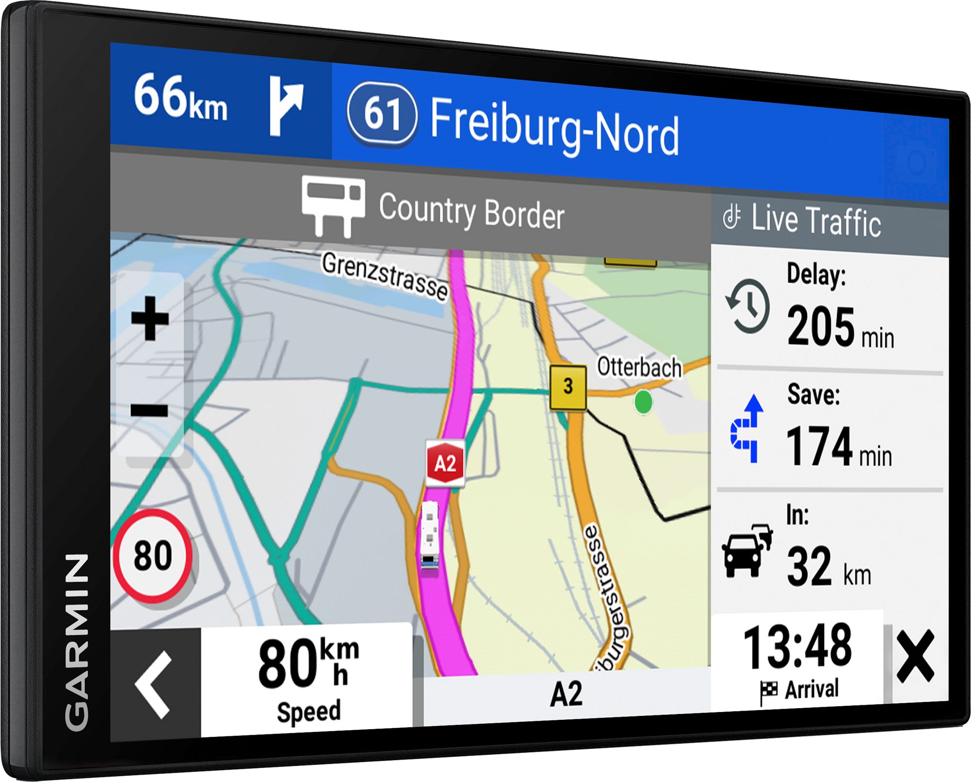 Garmin Campercam 795 MT-D EU Navigationssystem mit integrierter Dash Cam für