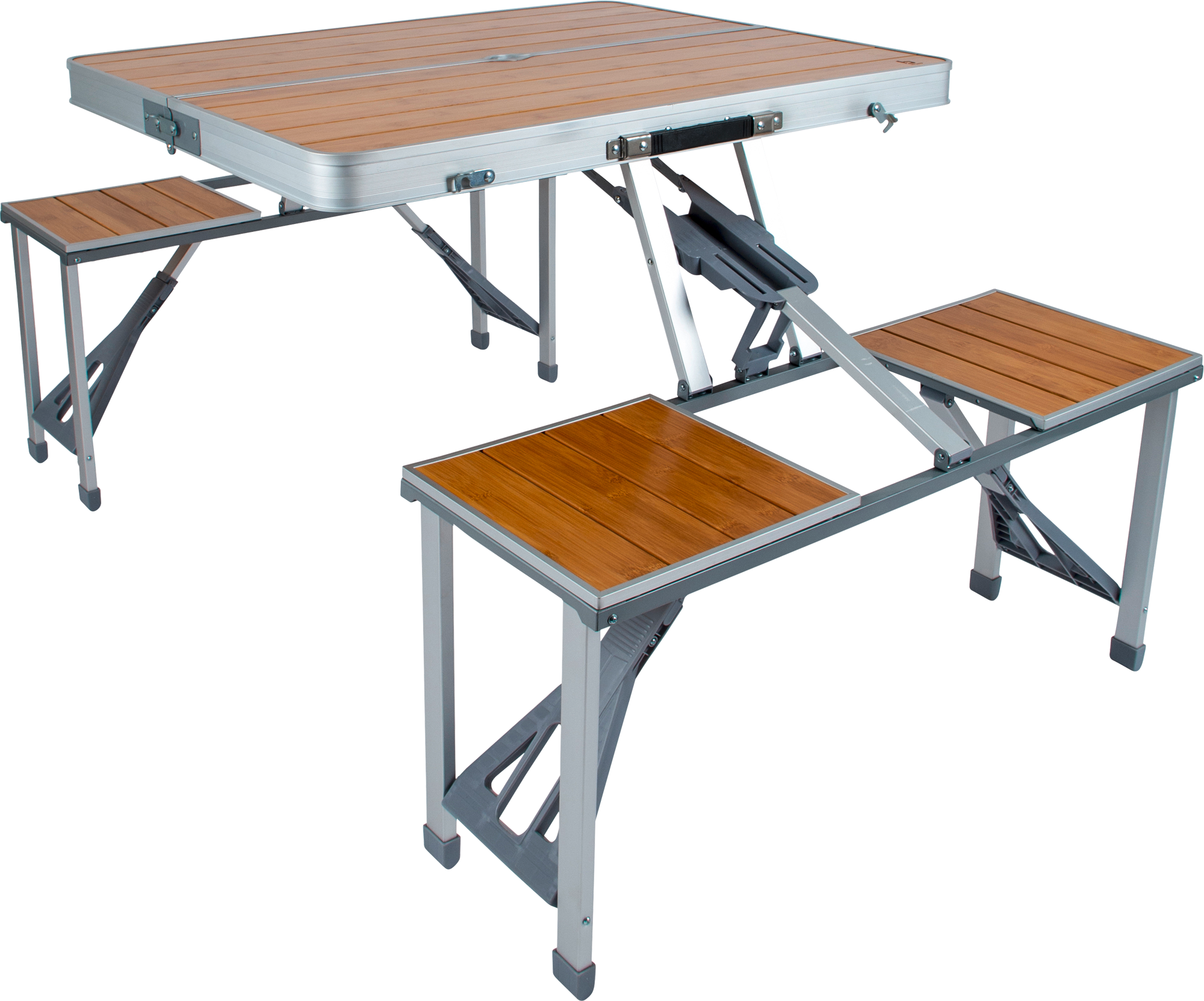 Bo-Camp Picknicktisch Bambus klappbar 4 Personen B-Ware | eBay.de