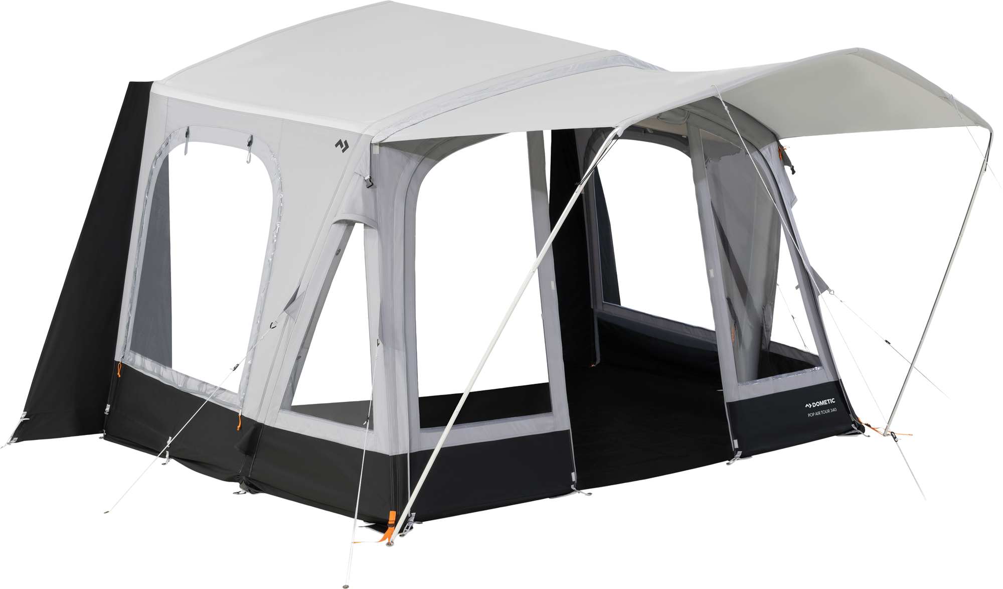 Dometic Pop AIR Tour 340 aufblasbares Vorzelt mit Vordach für Eriba Wohnwagen 3,4