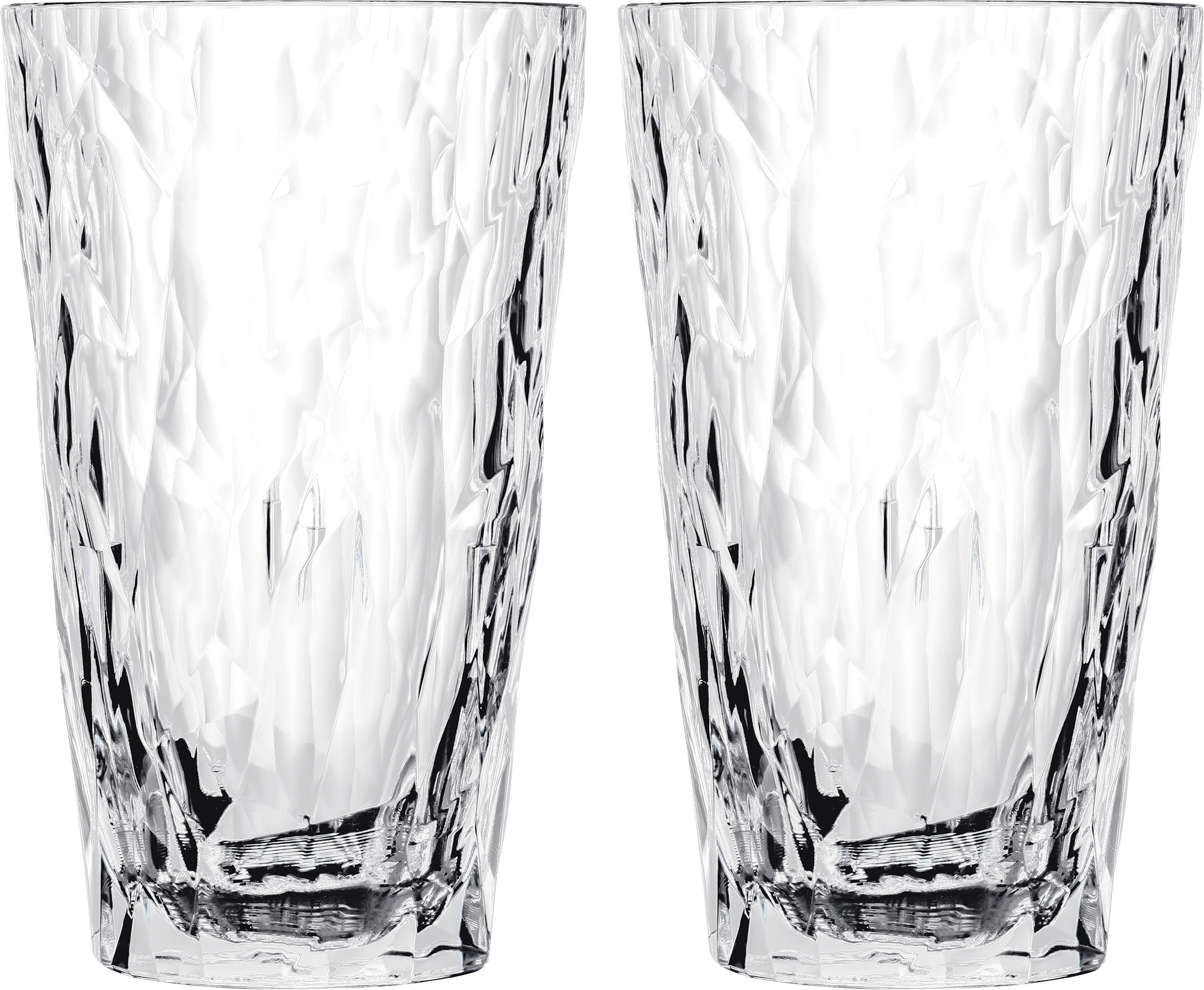 Koziol Longdrink Superglas CLUB No. 6 300 ml 2er Set crystal