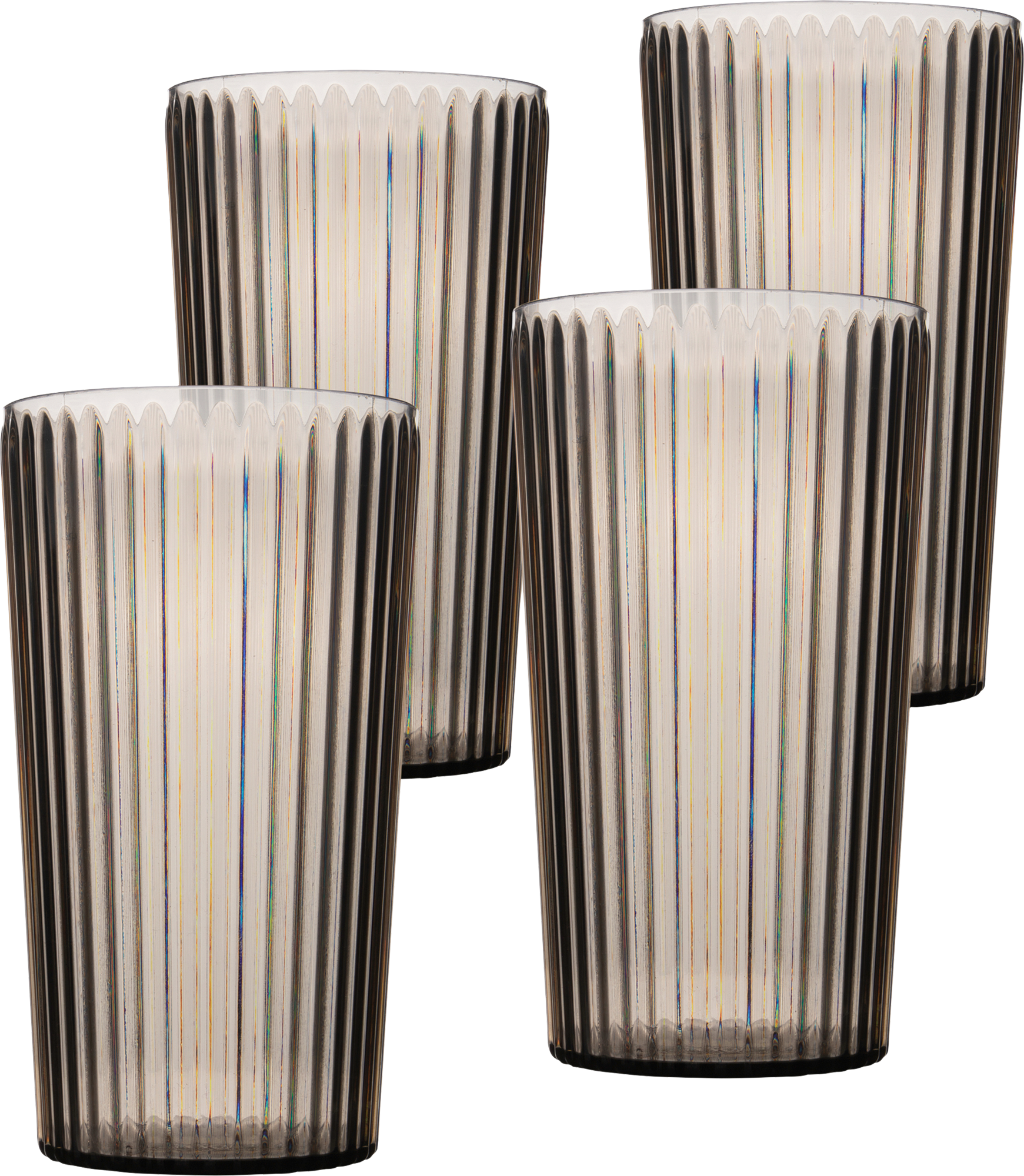 Bo-Camp Nomad Longdrinkglas grau 480 ml - Gläser