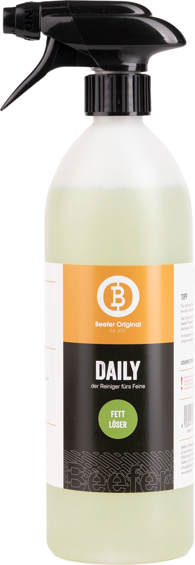 Beefer Grillreiniger Daily für tägliche Pflege 750 ml - Grillreiniger & -Bürsten