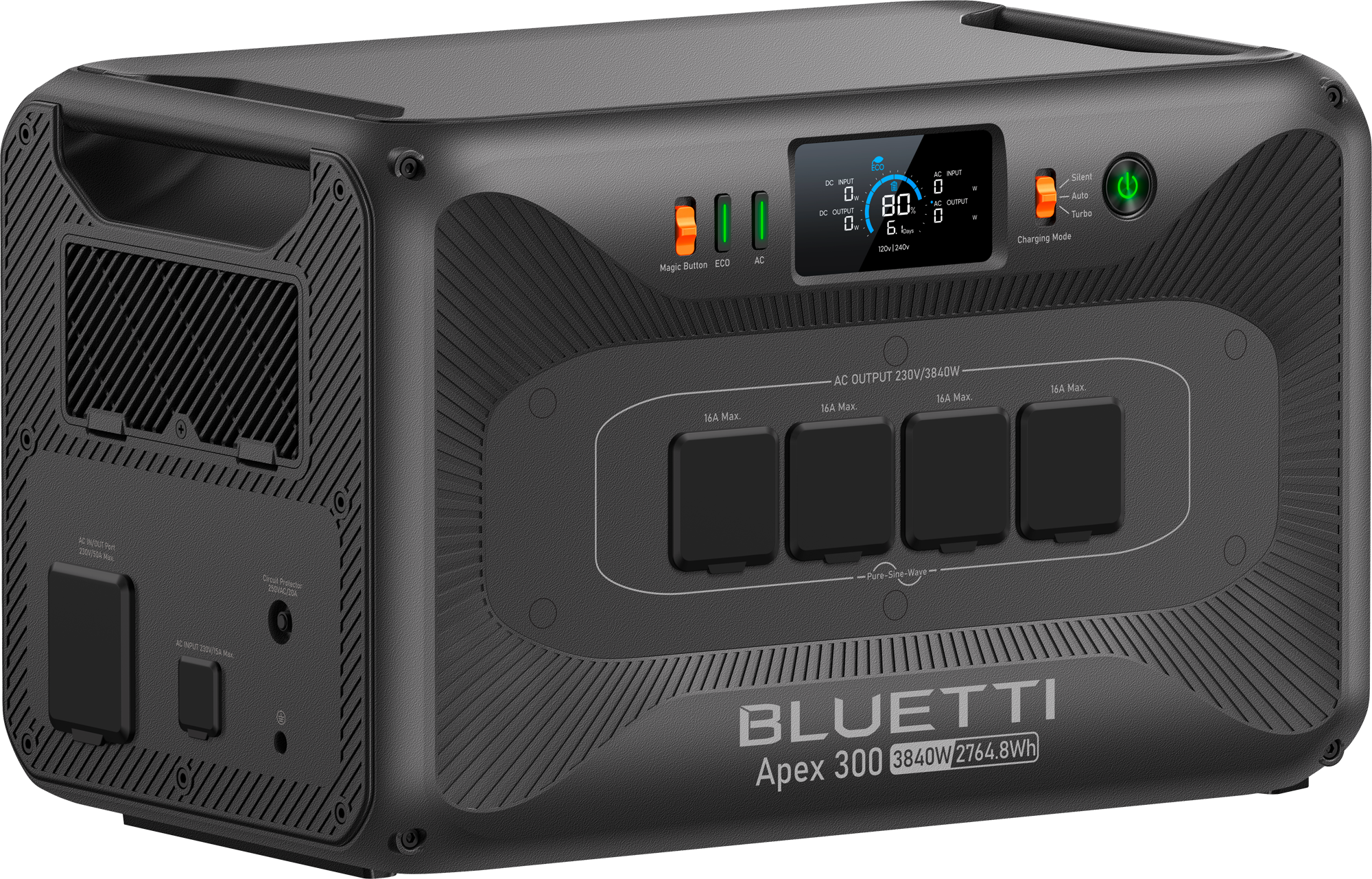 Bluetti Apex 300 Powerstation mit USV-Funktion 2764,8 Wh / 3840